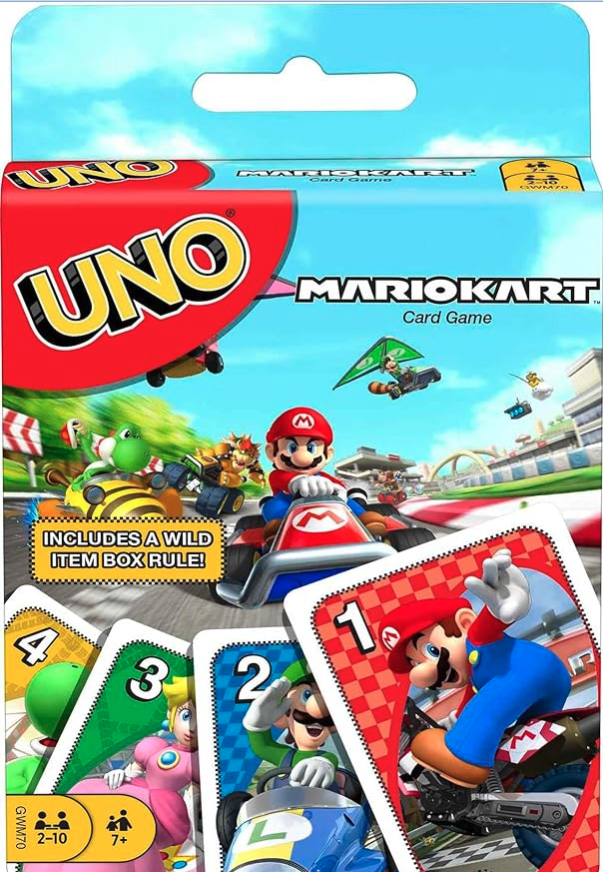 Juego de Cartas UNO Mario Kart