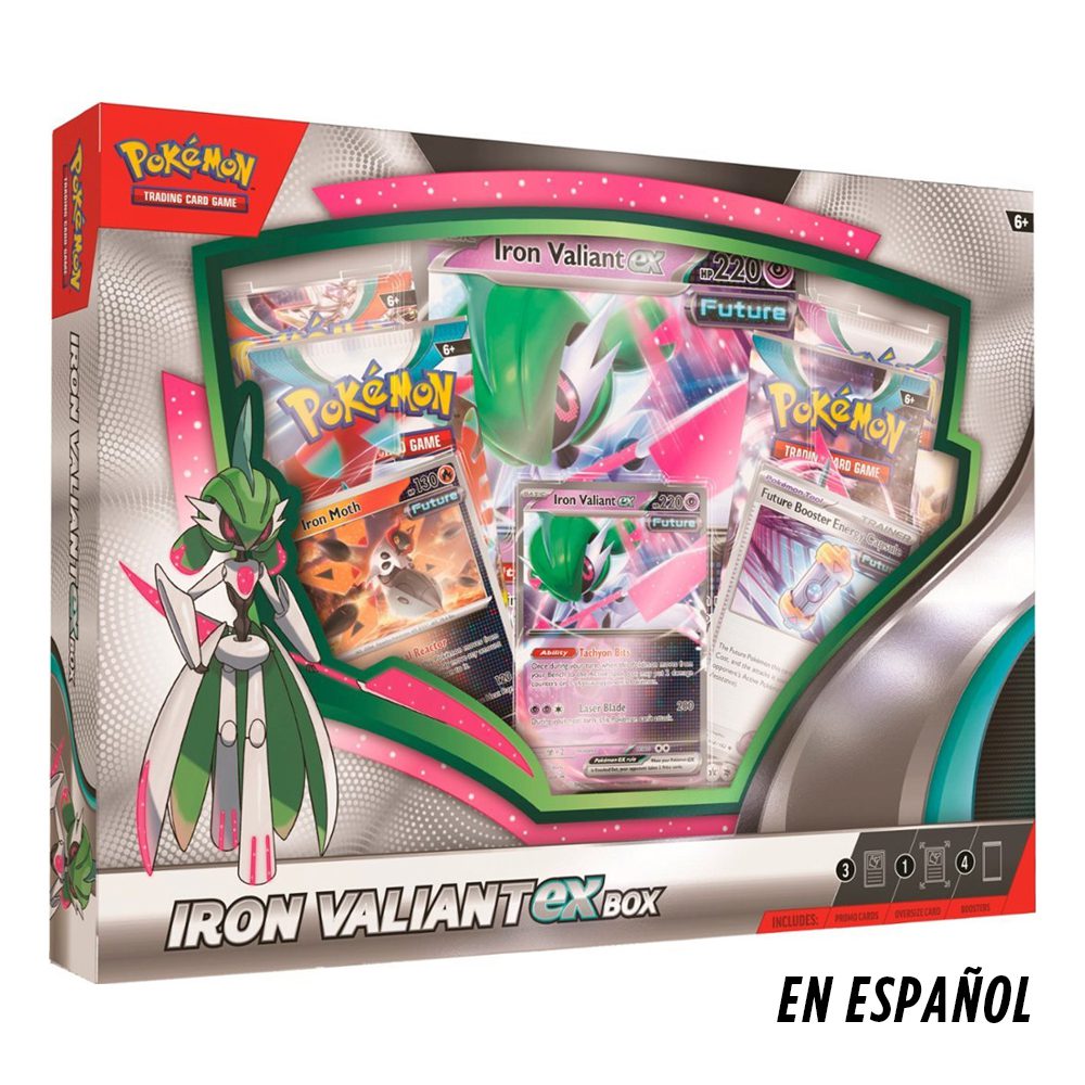 Pokémon TCG Iron Valiant Ex Box Español