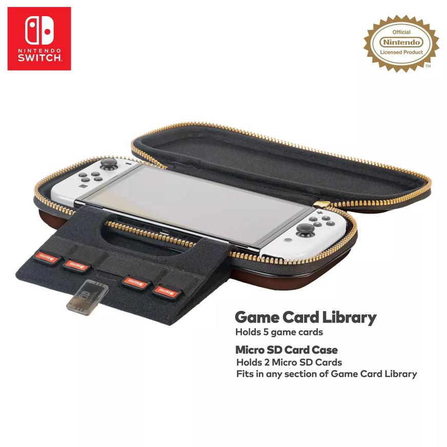 Zelda Brown Hard Case Deluxe Travel Case - Imagen 3