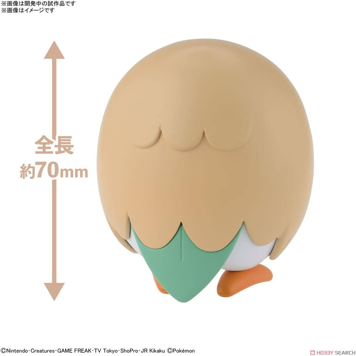 Rowlet - Maqueta Pokémon Model Kit Quick!! No.10