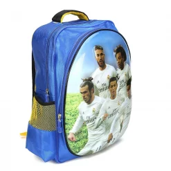 Real Madrid Mochila Backpack Raised Players Oficial Escolar Deportiva